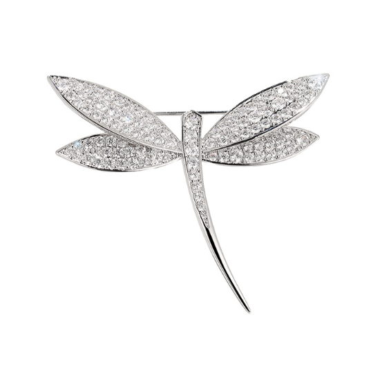 [MonoGleam] Elegant Dragonfly Brooch