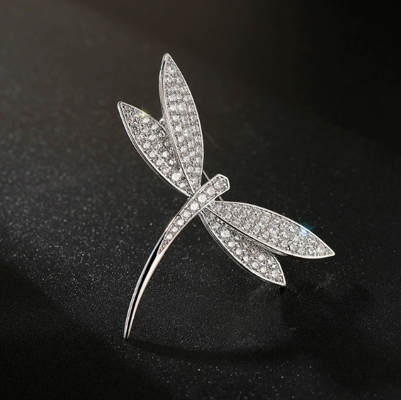 [MonoGleam] Elegant Dragonfly Brooch